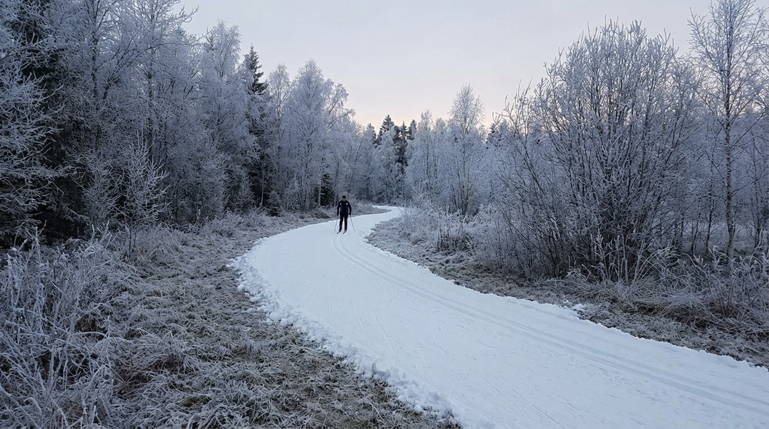 Valla för Konstsnö: Slitstarkt glid