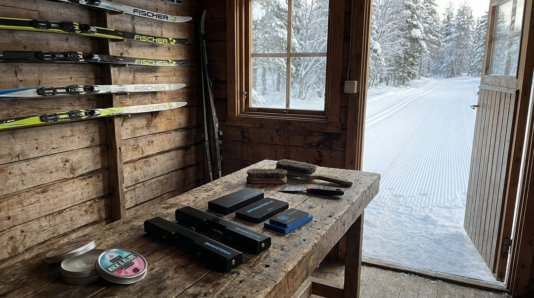 Från "slöa" skidor till racestruktur på 15 minuter