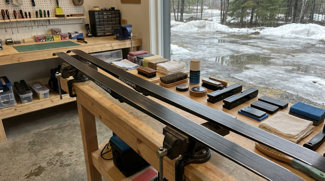 Så vallar du skidor för blötsnö och slask