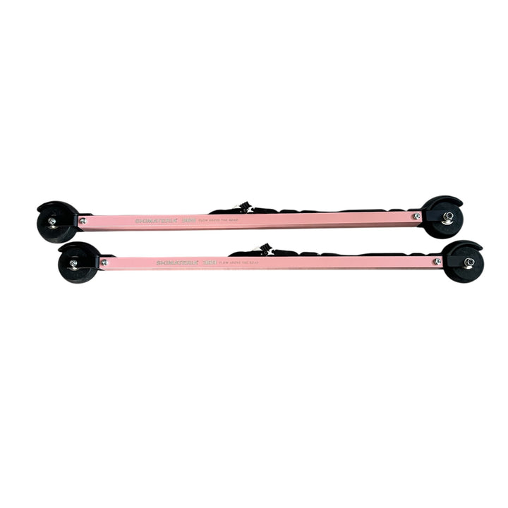Skimateria Rosa Rullskida 389 med 40 mm Gummidäck